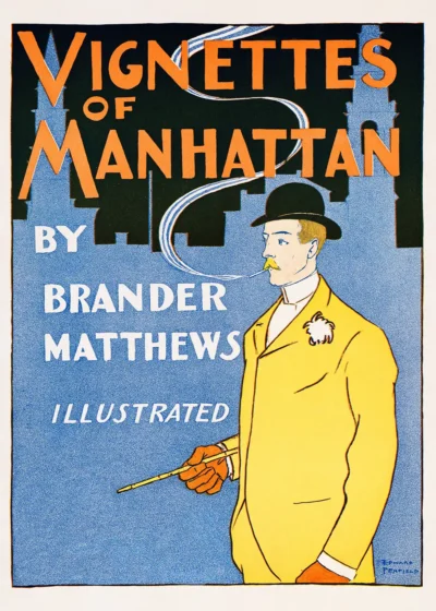 Plakat Vignettes of Manhattan (1895) Plakat Vignettes of Manhattan (1895)