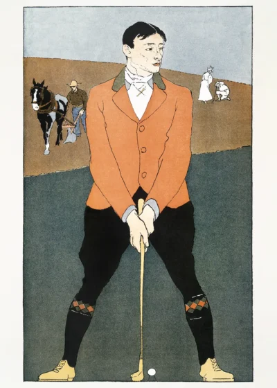 Plakat Golfista (1898) Plakat Golfista (1898)