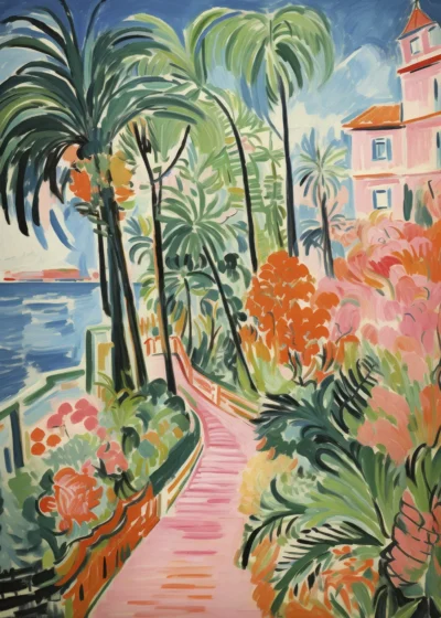 Plakat Zejście na plażę nr 2