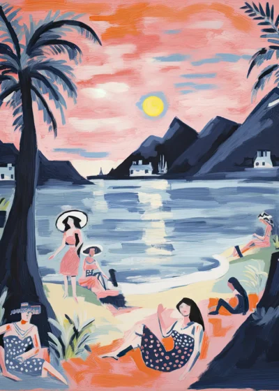 Plakat Wschód słońca