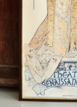 Plakat na płótnie w ramie Gismonda Sarah Bernhardt Alfons Mucha 48x136 cm