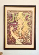 Plakat na płótnie w ramie JOB Alfons Mucha 55x75 cm