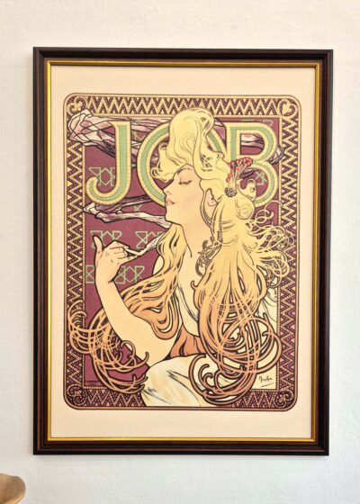 Plakat na płótnie w ramie JOB Alfons Mucha 55x75 cm