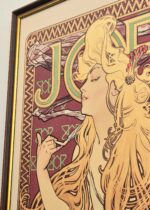 Plakat na płótnie w ramie JOB Alfons Mucha 55x75 cm