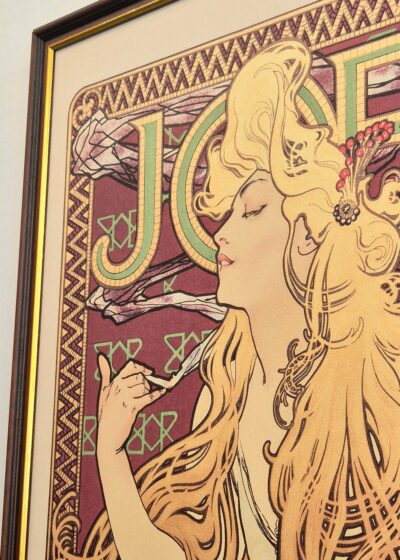 Plakat na płótnie w ramie JOB Alfons Mucha 55x75 cm