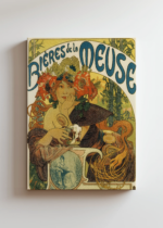 Bieres de la Meuse Alfons Mucha secesja Art Nouveau obraz na płótnie