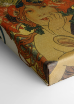 Bieres de la Meuse Alfons Mucha secesja Art Nouveau obraz na płótnie