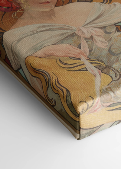 Alfons Mucha Biscuits Lefèvre-Utile secesja obraz na płótnie