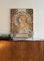 La Plume Alfons Mucha 1899 secesja art nouveau obraz na płótnie
