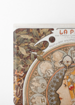 La Plume Alfons Mucha 1899 secesja art nouveau obraz na płótnie