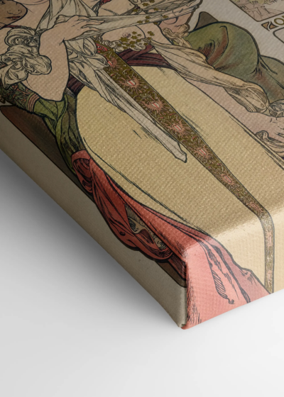 Alfons Mucha Wystawa Światowa Paryż 1900 secesja obraz na płótnie