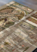 Zbliżenie na plakat: Alfons Mucha Wystawa Światowa Paryż 1900 secesja