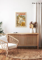 Zdjęcie produktu: Plakat Cycles Perfecta Alfons Mucha secesja kobieta rower