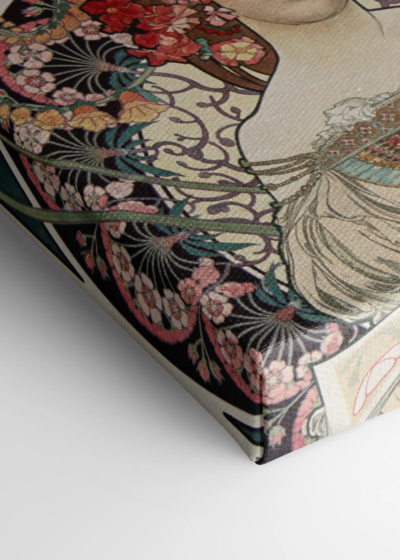 Alfons Mucha F. Champenois Art Nouveau 1898 obraz na płótnie