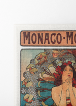 Monaco-Monte-Carlo Alfons Mucha Art Nouveau obraz na płótnie