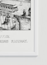 Zdjęcie produktu: Plakat New Post Office 1872 Broadway Underground Railway Nowy Jork