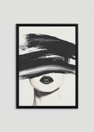 Plakat oprawiony w czarną ramkę ze sklepu internetowego Plakatello.pl