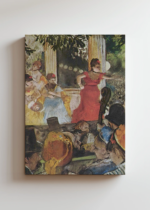 Café-concert Edgar Degas Belle Époque Paryż 1885 obraz na płótnie