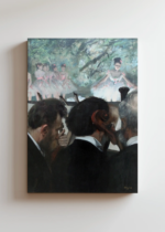 Muzycy w orkiestrze Edgar Degas impresjonizm reprint obraz na płótnie