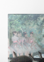 Muzycy w orkiestrze Edgar Degas impresjonizm reprint obraz na płótnie