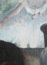 Muzycy w orkiestrze Edgar Degas impresjonizm reprint obraz na płótnie