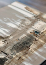 Zbliżenie na detale plakatu: Miasto Bakkus Egipt Giovanni Battista Belzoni