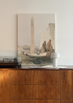Starożytny Egipt Karnak David Roberts obelisk obraz na płótnie