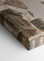 Ulica w Kairze David Roberts orientalizm 1849 obraz na płótnie