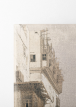 Ulica w Kairze David Roberts orientalizm 1849 obraz na płótnie