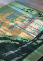 Zbliżenie na detale plakatu: Grant's Tomb Nowy Jork Rachael Robinson Elmer