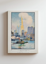 Woolworth Building Nowy Jork Rachael Elmer obraz na płótnie