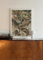 Lacertilia jaszczurki Ernst Haeckel vintage obraz na płótnie