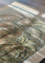 Zbliżenie na detale plakatu: Filicinae–Laubfarne - Ernst Haeckel