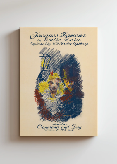 Jacques Damour Ethel Reed vintage secesja obraz na płótnie