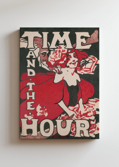 Ethel Reed Time and The Hour kobieta czerwone włosy obraz na płótnie