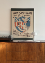 Uncle Sam's Church Ethel Reed vintage USA obraz na płótnie