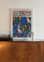 Art Déco wzór florystyczny E.A. Séguy Floréal obraz na płótnie