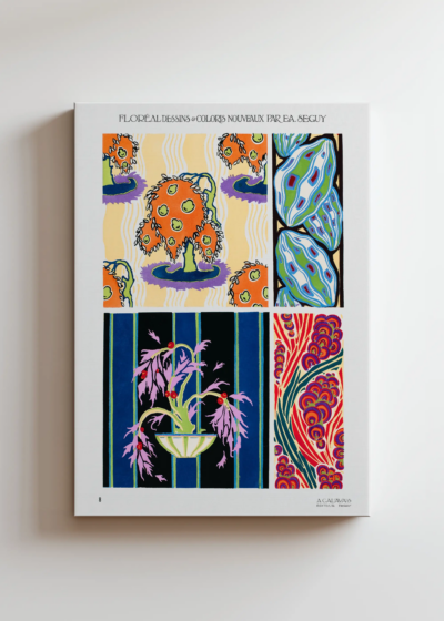 E.A. Séguy Floreal art déco botaniczny vintage obraz na płótnie
