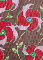 wzory floralne E.A. Séguy Art Déco vintage obraz na płótnie