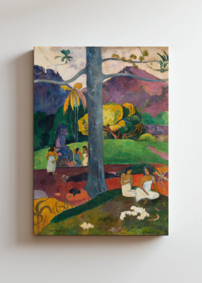 Mata Mua Paul Gauguin 1892 Tahiti postimpresjonizm obraz na płótnie