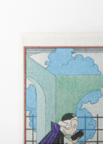L'eau George Barbier Art Deco kobieta kąpiel obraz na płótnie