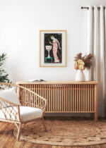 Zdjęcie produktu: Plakat Art Deco kobieta w jedwabnej sukni George Barbier