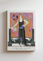 La Belle Dame Sans Merci George Barbier Art Deco obraz na płótnie