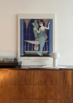 Art Déco Perłowa Fontanna George Barbier 1914 obraz na płótnie