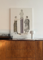 Eros George Barbier moda Art Deco 1924 obraz na płótnie