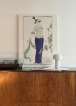 Letnia moda 1912 George Barbier Art Deco obraz na płótnie