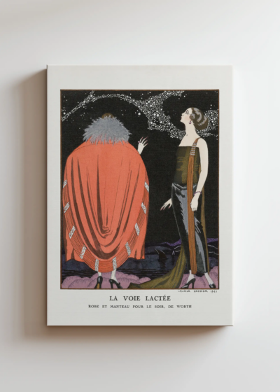 La Voie Lactée George Barbier Art Deco 1921 obraz na płótnie