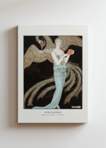 Sortilèges George Barbier 1925 Art Deco kobieta obraz na płótnie