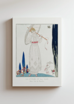 Le Cyprès et la Rose George Barbier art déco obraz na płótnie