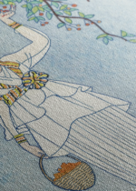 La Saison des Prunes Mirabelles George Barbier obraz na płótnie